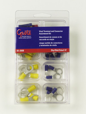 Image of Pvc Terminal Assortment Kit 37 Pk from Grote. Part number: 83-2608