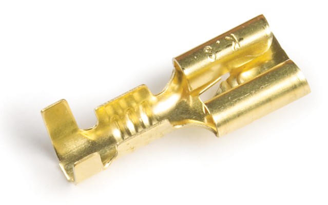 Image of Quick Disconnect Uninsulated, 20; 14 Ga, Female, .250", Pk 50 from Grote. Part number: 83-2896