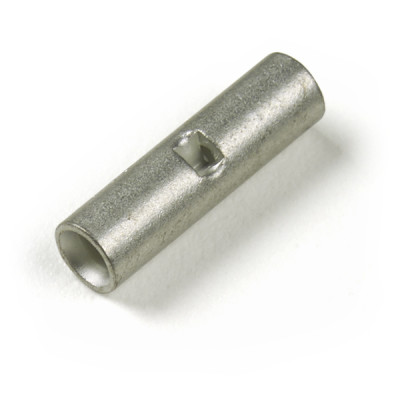 Image of Butt Connector, Uninsulated, Butted Seam, 8 Ga, Pk 100 from Grote. Part number: 83-3103
