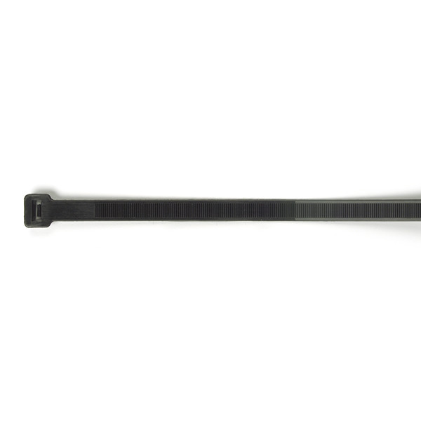 Image of Wide Strap Tie, Black, 9.1", 120 Lb, Pk 100 from Grote. Part number: 83-6042