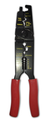 Image of Crimping & Stripping Tool, Ignition Wire, 22; 10 Ga from Grote. Part number: 83-6518