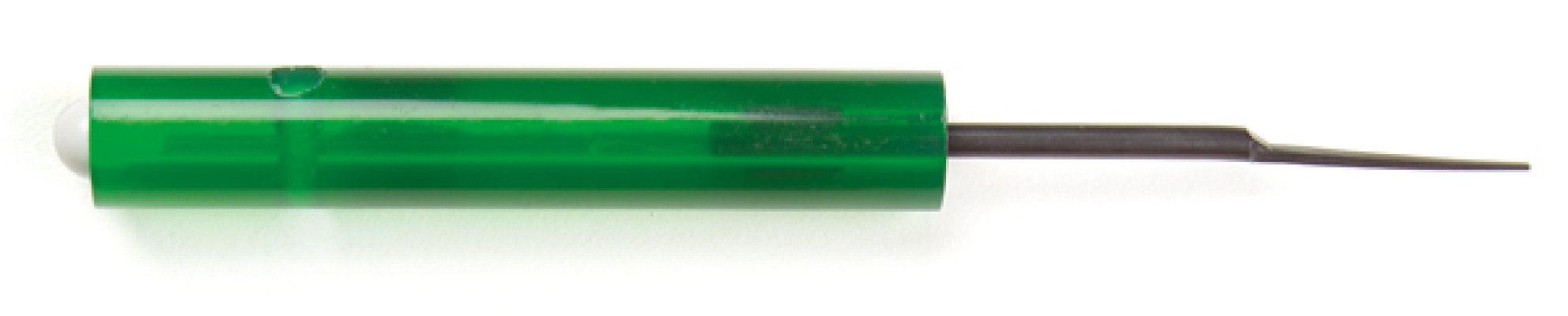 Image of Removal Tool For "Metri; Pack" Terminals, Narrow Blade, Green from Grote. Part number: 83-6521