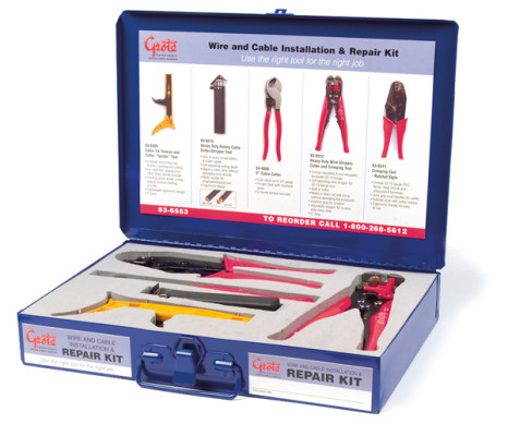 Image of Wire & Cable Installation & Repair Tool Kit from Grote. Part number: 83-6553