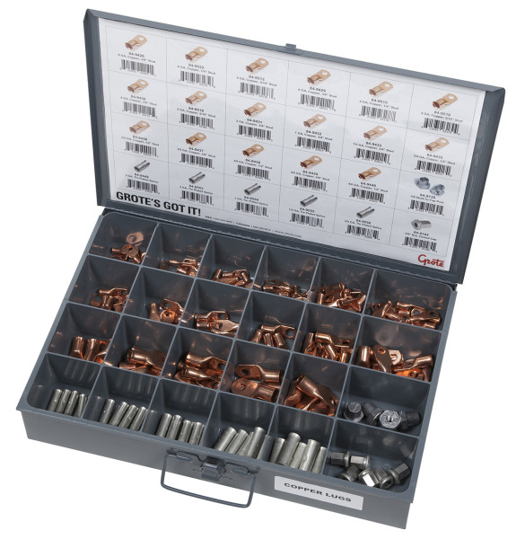 Image of Copper Lug Fleet Tray Assortment from Grote. Part number: 83-6653