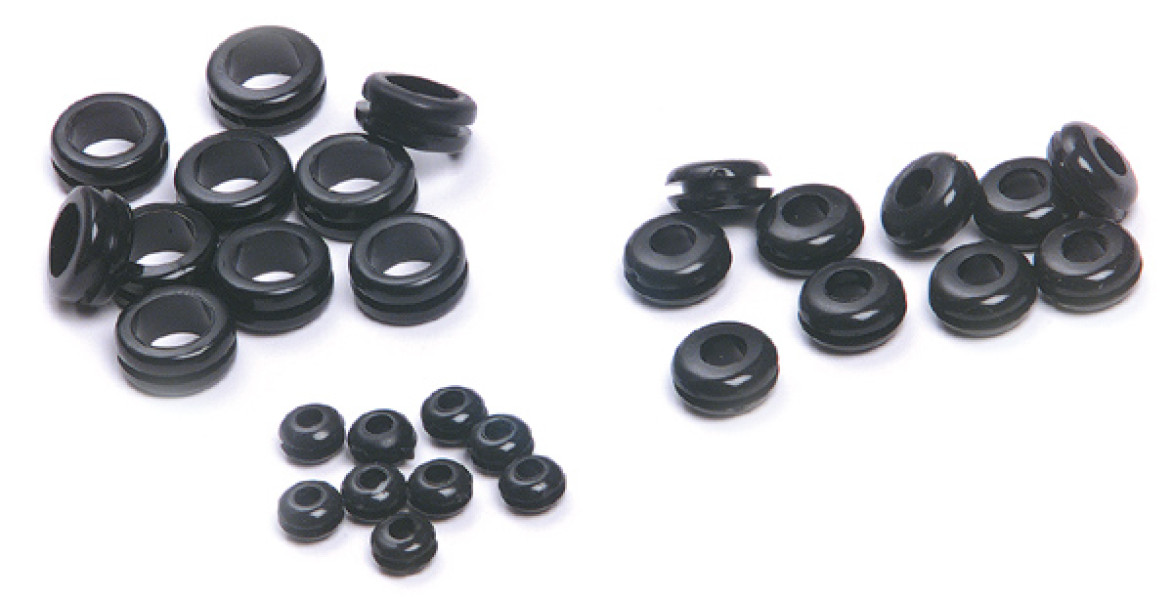 Image of Pvc Grommet Assortment, Pk 30 from Grote. Part number: 83-7006