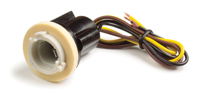 Image of Socket, For 1034, 1154, 1157 Bulb, W Ground Wire from Grote. Part number: 84-1030