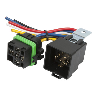 Image of 5 Pin Relay & Pigtail 40A/30A from Grote. Part number: 84-1080