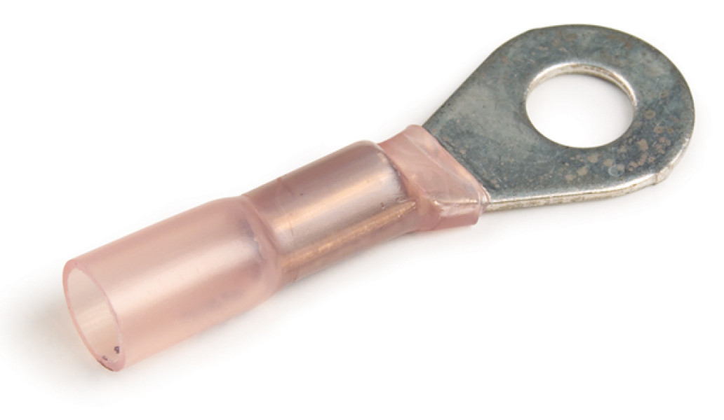 Image of Heat Shrink & Solder Ring, 20; 18 Ga, #10, Pk 25 from Grote. Part number: 84-2804