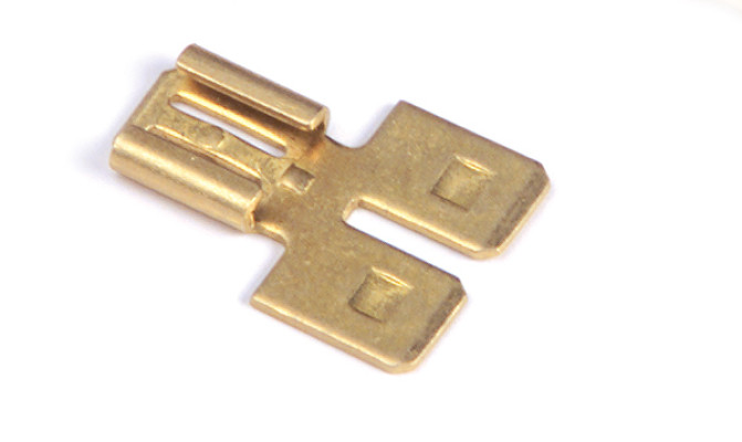 Image of Non Insulated Tab Connector, M/Fm/M, Pk 15 from Grote. Part number: 84-2900