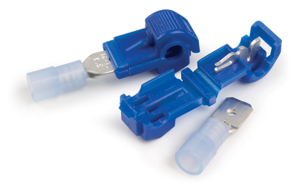 Image of Quick Tap And Male Quick Disconnect Kit, 16; 14 Ga, 25 Pair from Grote. Part number: 84-2907