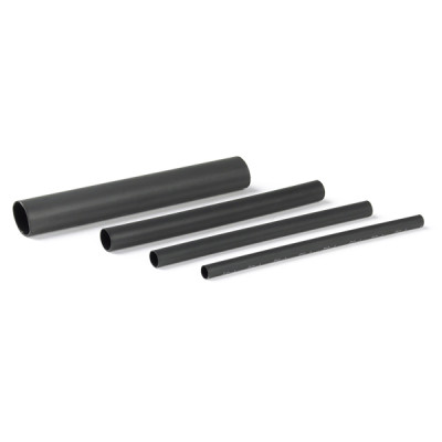 Image of Shrink Tube, 3:1, Dual Wall, Black, 1/4" X 6, Pk 20 from Grote. Part number: 84-4000-3