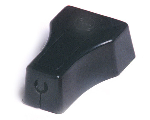 Image of Terminal Protector, 1 & 2 Ga, Black, Pk 5 from Grote. Part number: 84-9136