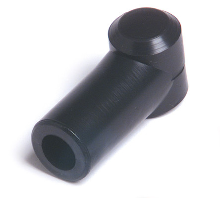 Image of Terminal Protector, 1/0 & 2/0 Ga, L & Stud, Black, Pk 5 from Grote. Part number: 84-9152