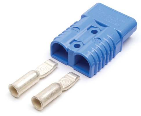 Image of Replacement End, 2 Ga, 175 Amp, Blue, Pk 1 from Grote. Part number: 84-9487