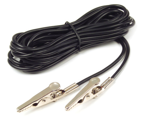 Image of Test Leads, 10', 18Ga, Black, Pk 1 from Grote. Part number: 84-9616