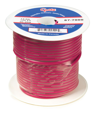 Image of SXL Wire, 14 Gauge, Red, 100 Ft Spool from Grote. Part number: 87-0000