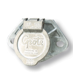 Image of Accessory Power Receptacle Connector from Grote. Part number: 87270