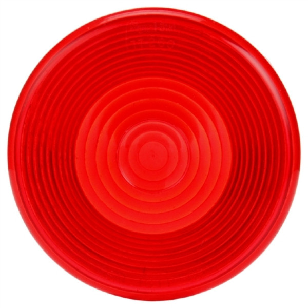 Image of Signal-Stat, Circular, Red, Acrylic, Replacement Lens, Snap-Fit from Signal-Stat. Part number: TLT-SS8919-S