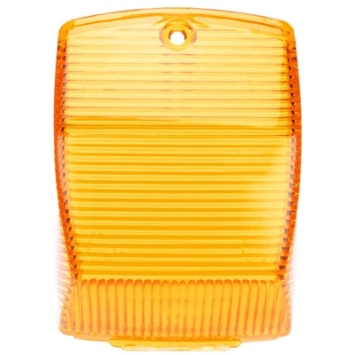 Image of Signal-Stat, Rectangular, Yellow, Polycarbonate, Replacement Lens, 1 Screw from Signal-Stat. Part number: TLT-SS8925A-S