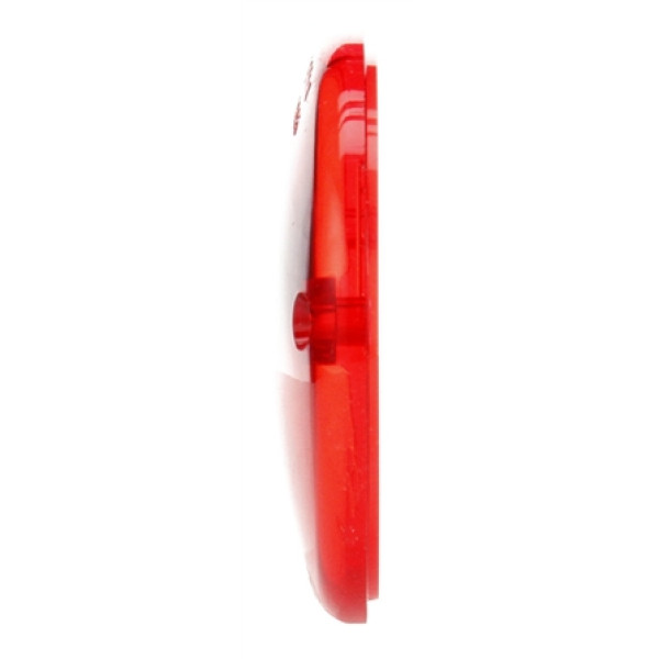 Image of Signal-Stat, Circular, Red, Acrylic, Replacement Lens, 2 Screw from Signal-Stat. Part number: TLT-SS8974-S