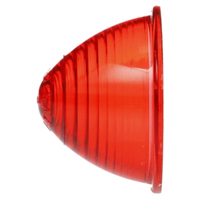 Image of Signal-Stat, Beehive, Red, Acrylic, Replacement Lens, Snap-Fit from Signal-Stat. Part number: TLT-SS9004-S