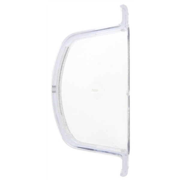 Image of Signal-Stat, Rectangular, Clear, Polycarbonate, Replacement Lens, Snap-Fit from Signal-Stat. Part number: TLT-SS9005W-S