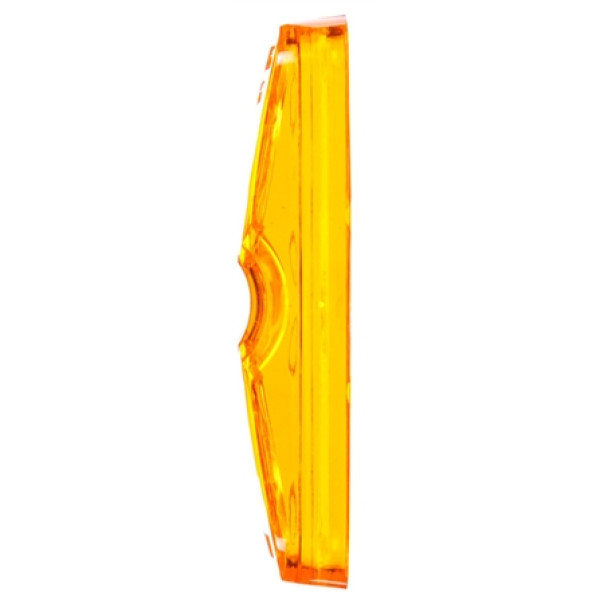 Image of Signal-Stat, Oval, Yellow, Acrylic, Replacement Lens, Snap-Fit from Signal-Stat. Part number: TLT-SS9007A-S