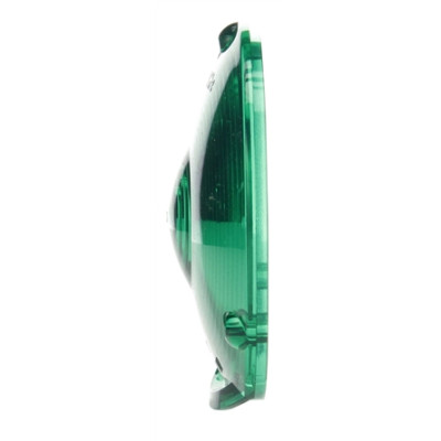 Image of Signal-Stat, Circular, Green, Acrylic, Replacement Lens, 3 Screw from Signal-Stat. Part number: TLT-SS9016G-S