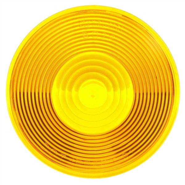 Image of Signal-Stat, Circular, Yellow, Acrylic, Replacement Lens, Snap-Fit from Signal-Stat. Part number: TLT-SS9029A-S