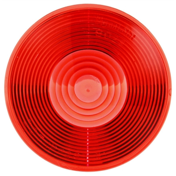 Image of Signal-Stat, Circular, Red, Acrylic, Replacement Lens, Snap-Fit from Signal-Stat. Part number: TLT-SS9029-S