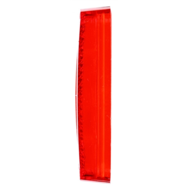 Image of Signal-Stat, Rectangular, Red, Acrylic, Replacement Lens, Snap-Fit from Signal-Stat. Part number: TLT-SS9057-S