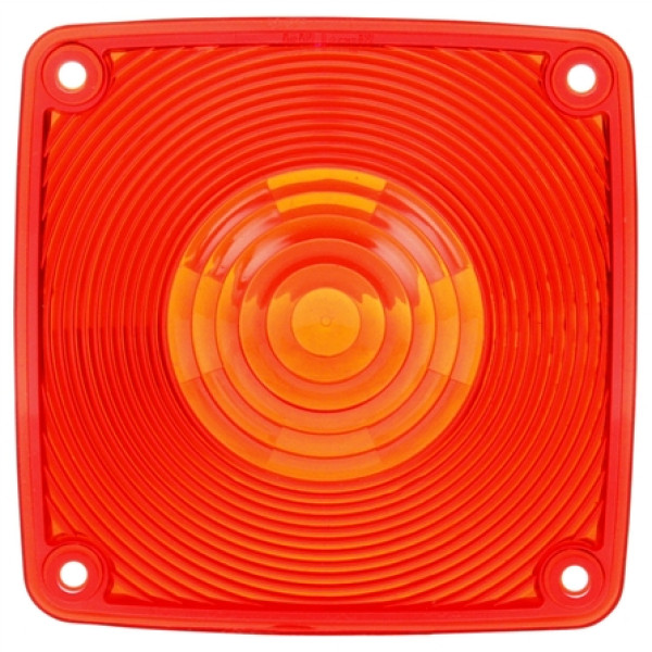 Image of Signal-Stat, Square, Red, Acrylic, Replacement Lens, 4 Screw from Signal-Stat. Part number: TLT-SS9063-S