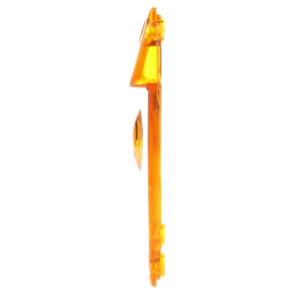 Image of Signal-Stat, Square, Yellow, Acrylic, Replacement Lens, 4 Screw from Signal-Stat. Part number: TLT-SS9078A-S