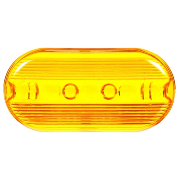 Image of Signal-Stat, Oval, Yellow, Acrylic, Replacement Lens, Snap-Fit from Signal-Stat. Part number: TLT-SS9093A-S