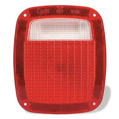 Image of Tail Light Lens from Grote. Part number: 91302