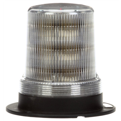 Image of LED, Medium Profile Beacon, Clear, Permanent/Pipe Mount, 24V from Trucklite. Part number: TLT-92568C4