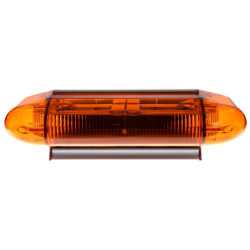 Image of LED, Yellow, Rectangular, 32 Diode, Mini Light Bar, Permanent Mount, 12-24V from Trucklite. Part number: TLT-92866Y4