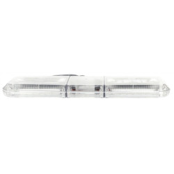 Image of LED, Clear/Yellow, Rectangular, 48 Diode, Light Bar, Permanent Mount, 12-24V from Trucklite. Part number: TLT-92867Y4