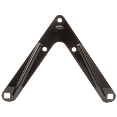 Image of Signal-Stat, Bracket Mount, Multi-Function Three Stud, Rectangular, Black, 2 Screw Bracket Mount from Signal-Stat. Part number: TLT-SS9288-S