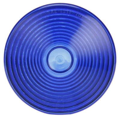 Image of Signal-Stat, Circular, Blue, Acrylic, Replacement Lens, Snap-Fit from Signal-Stat. Part number: TLT-SS9341B-S