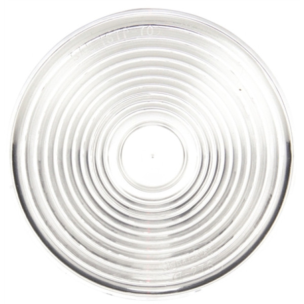 Image of Signal-Stat, Circular, Clear, Acrylic, Replacement Lens, Snap-Fit from Signal-Stat. Part number: TLT-SS9341W-S