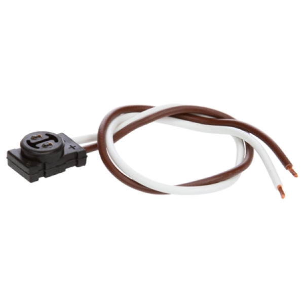 Image of Strobe Plug, Fit 'N Forget M/C, Stripped End, 10 in. from Trucklite. Part number: TLT-94237-4
