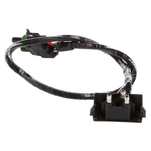 Image of S/T/T Plug, Right Angle PL-3, Packard Connector 12015793, 22 in. from Trucklite. Part number: TLT-94839-4