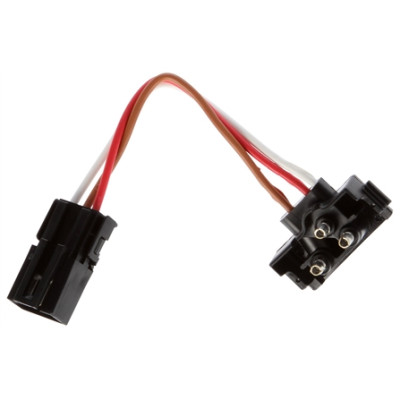 Image of S/T/T Plug, Right Angle PL-3, Packard Connector 12020398, 6.5 in. from Trucklite. Part number: TLT-94841-4