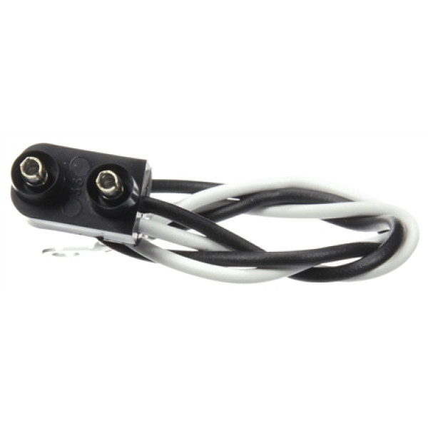 Image of M/C Plug, PL-10, Stripped End/Ring Terminal, 12 in. from Trucklite. Part number: TLT-94909-4