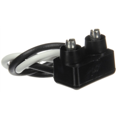 Image of M/C Plug, PL-10 Right Angle, Stripped End/Ring Terminal, 6.5 in. from Trucklite. Part number: TLT-94924-4