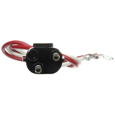 Image of S/T Plug, Straight PL-2, Stripped End/Ring Terminal, 11 in. from Trucklite. Part number: TLT-94925-4