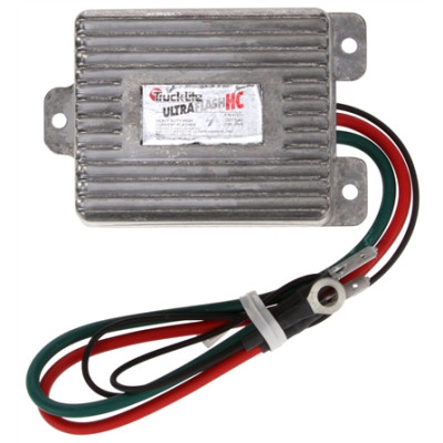 Image of 20 Light Heavy-Duty Solid-State, 90fpm, Audible, Flasher Module, 12-24V from Trucklite. Part number: TLT-97271-4