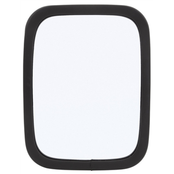 Image of 6 x 8 in., Black Stainless Steel Convex Mirror, Rectangular from Trucklite. Part number: TLT-97603-4
