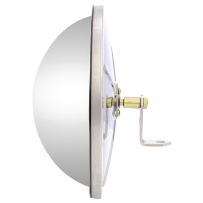 Image of 8.5 in., Full Bubble/ Wide Angle Silver Painted Steel Convex Mirror, Round from Trucklite. Part number: TLT-97606-4